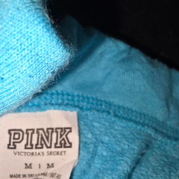 Victoria's Secret PINK Blue Joggers / Sweatpants - Size Medium - Y2K Lounge - Picture 2 of 6